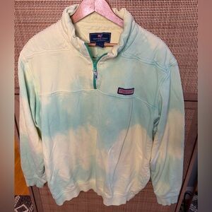 RARE💚Vineyard Vines 1/4 Zip Tie-Dye Pullover💚✨